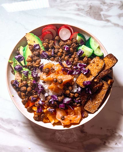 VEGAN POKE BOWL