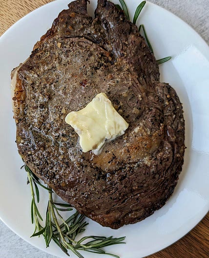 Air Fryer Ribeye Steak