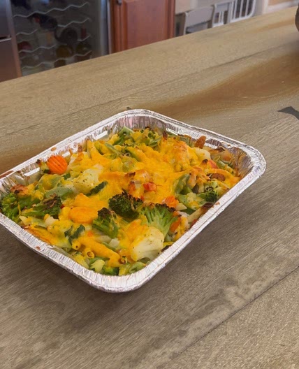 Chicken Pasta Vegetable Bake