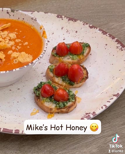 Mike’s Hot Honey Bruschetta