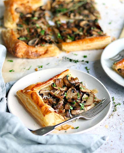 Gruyère Mushroom Pastry