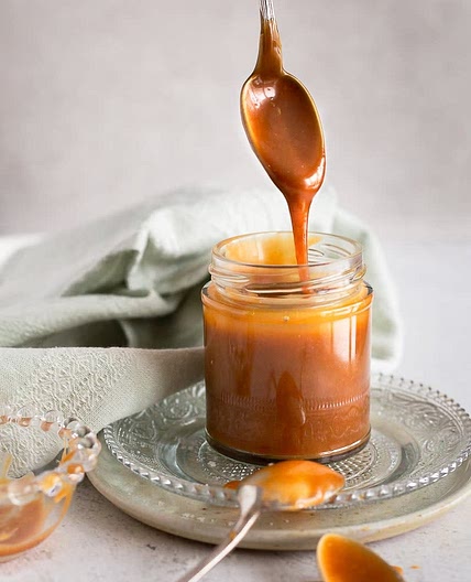 Crème caramel au beurre salé