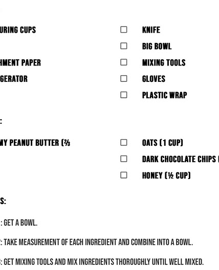 Kaydee and Gabby’s Recipe