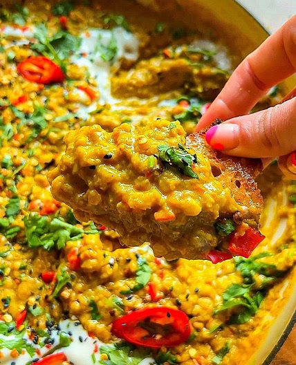DAL DE COCO À LA POÊLE