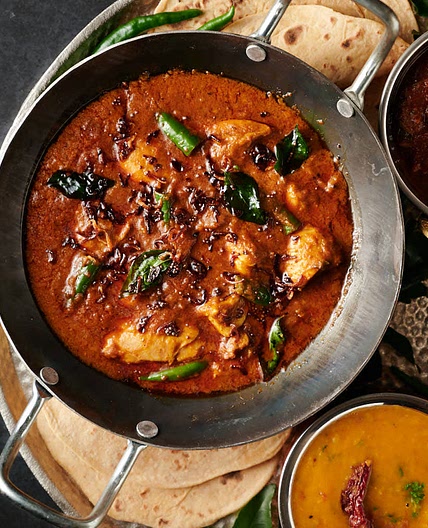 Kerala style chicken curry 