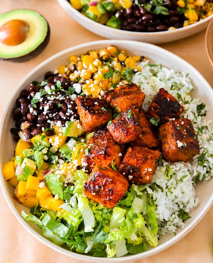 Chipotle Salmon Bowls