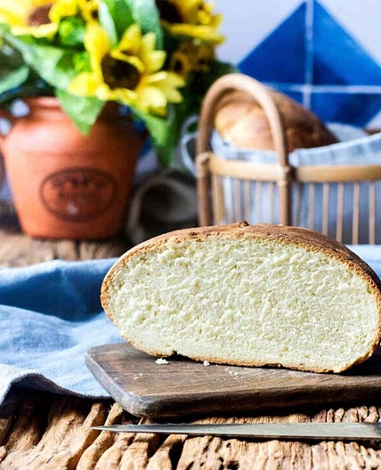 Rustic Greek Bread Recipe (Horiatiko psomi)