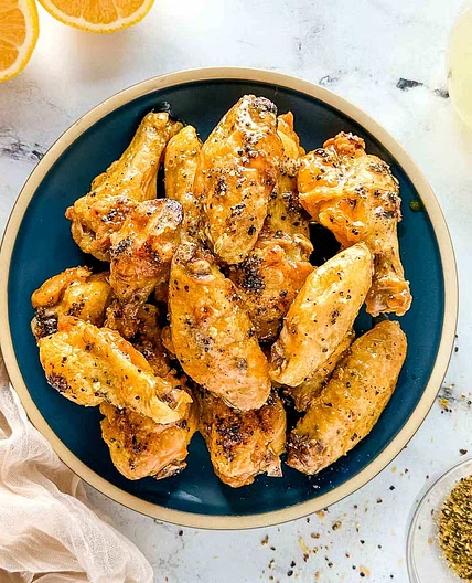 Hot Honey Lemon Pepper Wings