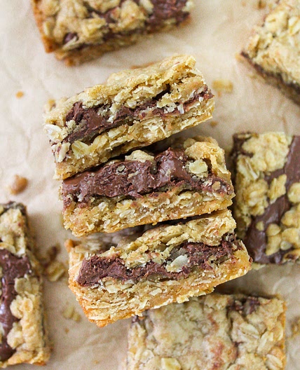 Nutella Crumble Bars