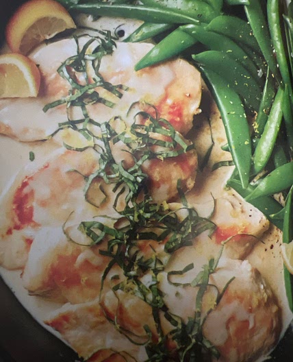 Creamy Chicken and Snap Peas