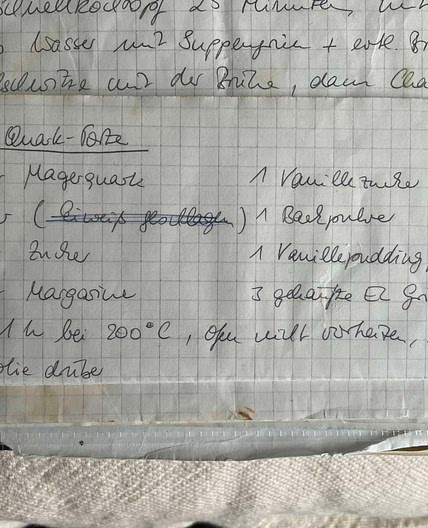 Griess Quark Torte