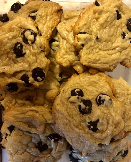 Low Glycemic Chocolate Chip Cookies
