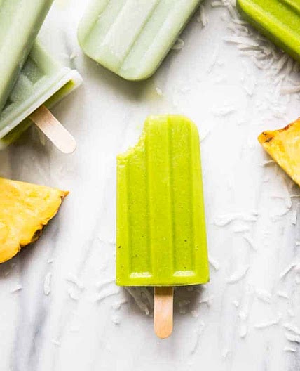 Green Smoothie Popsicle