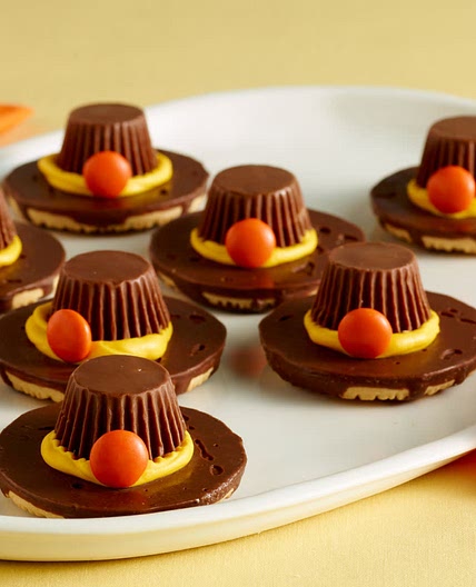 Pilgrim Hat Cookies