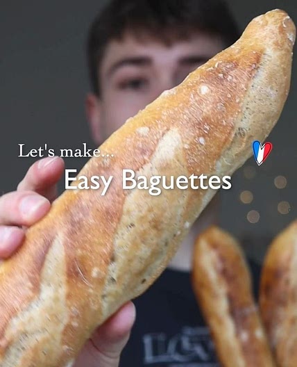 Easy French Baguettes 🥖
