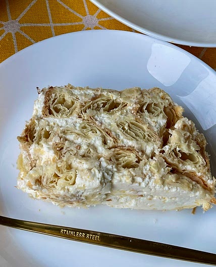 Lemon Cream Layer Cake 