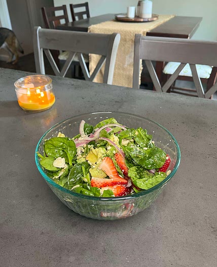 Strawberry Avocado Summer Salad 