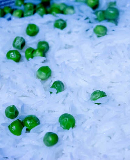 Arroz con Guisantes Verdes