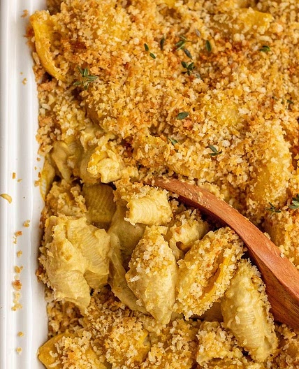 Vegan Butternut Squash Mac and Cheese