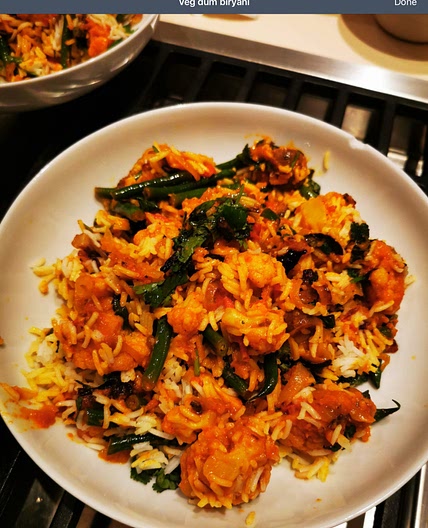 Veg dum byriani