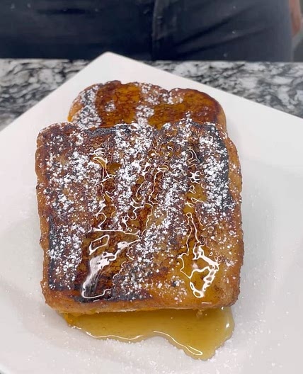 Vegan Stuffed Sweet Potato French Toast