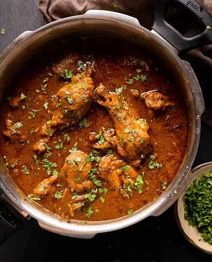 Village style chicken curry