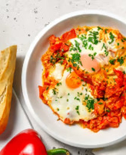 Chakchouka au chèvre frais