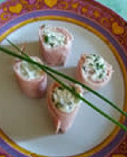 Bouché jambon ail et fines herbes