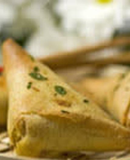 Samoussa poulet curry