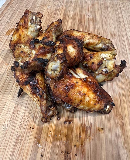 Avocado Lime Air Fryer Wings