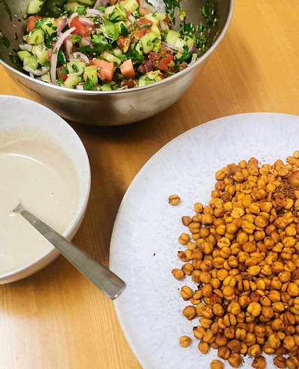 Deconstructed Falafel