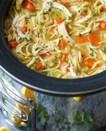 Crock Pot Chicken Noodle Soup Recipe