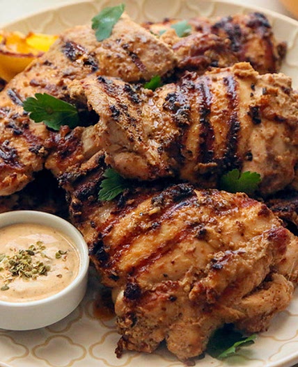 Tahini-Marinated Mediterranean Grilled Chicken Recipe