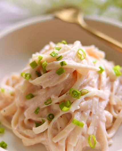 Japanese Mentaiko Pasta (Pollock Roe Pasta)