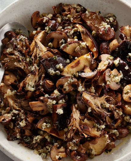 Mushroom Piccata