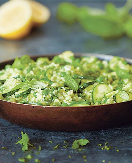 Deliciously Ella’s Pea, Zucchini & Coconut Risotto