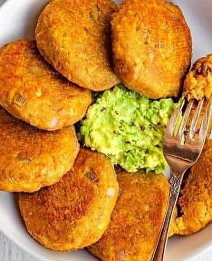 Lentil potato & carrot patties