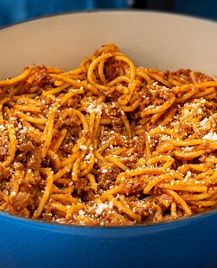Faster, Better, Spaghetti & Meat Sauce — Brian Lagerstrom