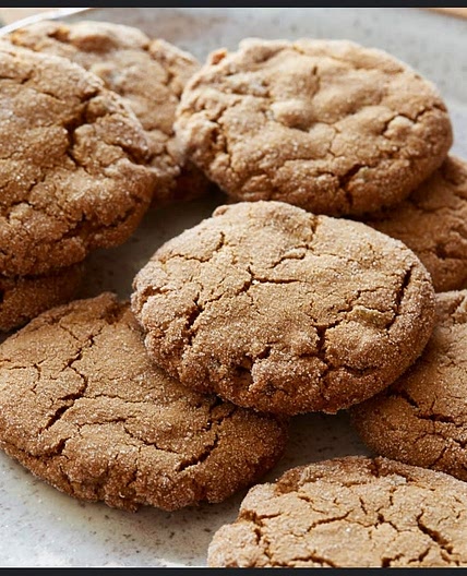 Chewy Ginger Molasses Cookies