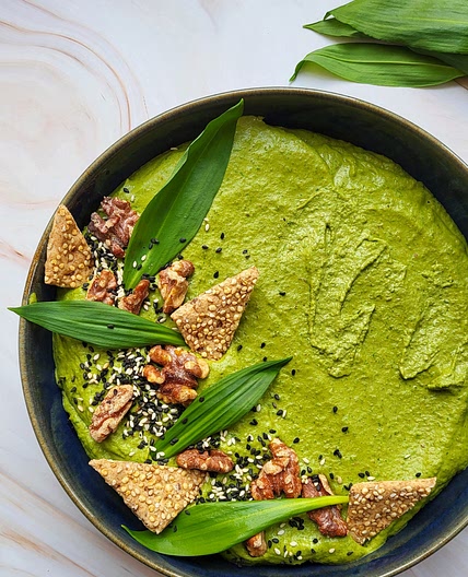 Wild Garlic Hummus