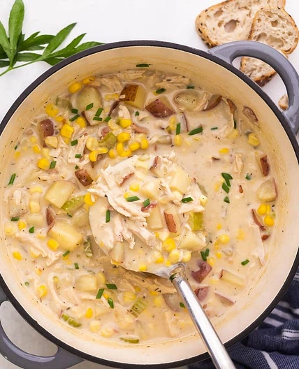 Mexican Chicken Corn Chowder