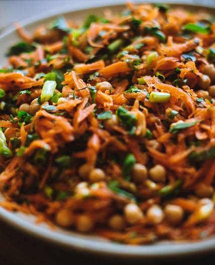 Carrot & Chickpea Salad