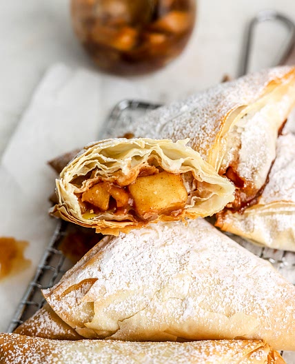 Phyllo Dough Apple Turnovers