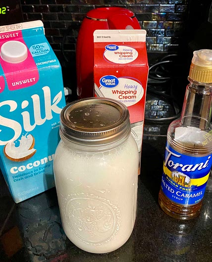 Keto Caramel Macchiato  Creamer