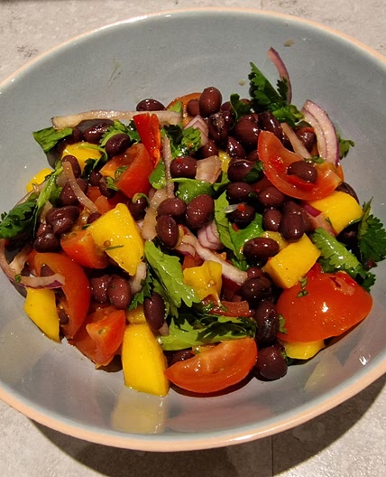 Mango and Black Bean Salsa