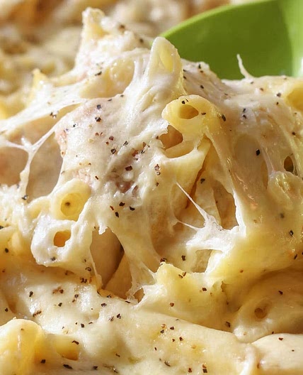 CHICKEN ALFREDO BAKE