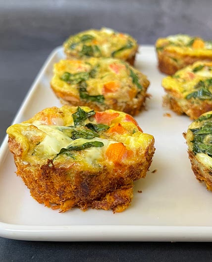 (Meal prep) Gluten-Free Breakfast Quiches