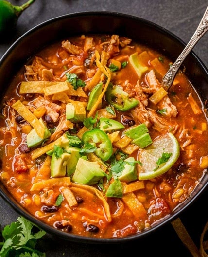 Chicken tortilla soup