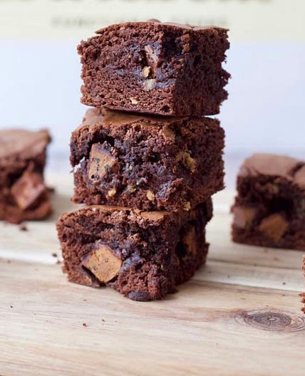 easy protein brownies !