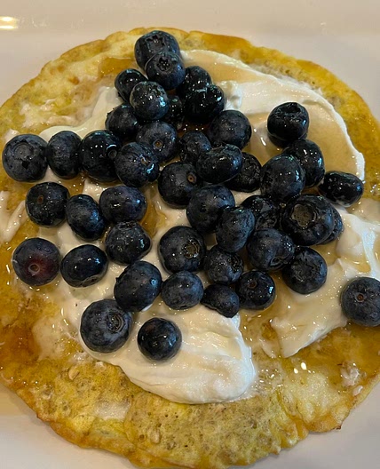 Oatmeal and Egg Pancake
